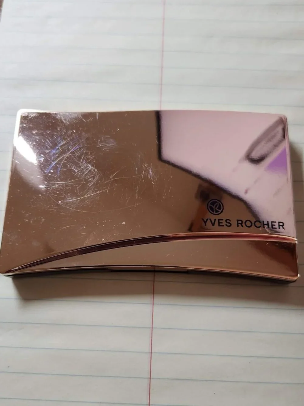 Yves Rocher Eyeshadow Palette 01 Variations Beige Purple Lavender Lilac Green Go